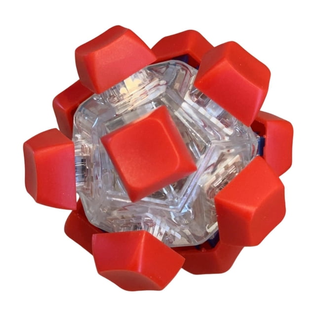 Lipstore Keyboard Fidget Toy Adults Birthday Working Mini Fidget Toy Keyboard Red