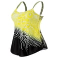 thumbnail image 5 of Maillot de Bain Grande Taille pour Femmes, Maillot de Bain Sans Manches Contrasté, 5 of 5