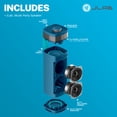 thumbnail image 4 of JLab JBuds Party Portable Bluetooth Speaker, 30W, 12 Hour Playtime, RGB Lighting, Splashproof, Navy, 4 of 8