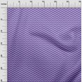 thumbnail image 3 of oneOone Polyester Spandex Purple Fabric Chevron Dress Material Fabric Print Fabric By The Yard 56 Inch Wide, 3 of 4