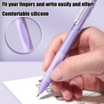 thumbnail image 4 of RRJ 5 Pack Retractable Ballpoint Pens, Quick Drying 0.5mm Black Ink Pens, Smooth Writing Pens for Study Exams Office Home, Large Capacity 5ml Ink Pens, Click Button Pens for Study Professionals, 4 of 6