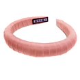 thumbnail image 1 of Femmes Filles Bandeau Enveloppé Éponge Simple Style Bande Épaisse Rembourrée Mode Cerceau Réglable Bandeaux, 1 of 8