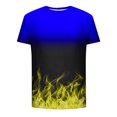 thumbnail image 4 of Erwazi T-Shirt de Mode pour Hommes Muscle Gym Entraînement Athlétique T-Shirt Tee T-Shirt Graphique Haut, 4 of 4
