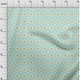 thumbnail image 3 of oneOone Polyester Lycra Mint Green Fabric Asian Ikat Craft Projects Decor Fabric Printed By The Yard 56 Inch Wide, 3 of 4
