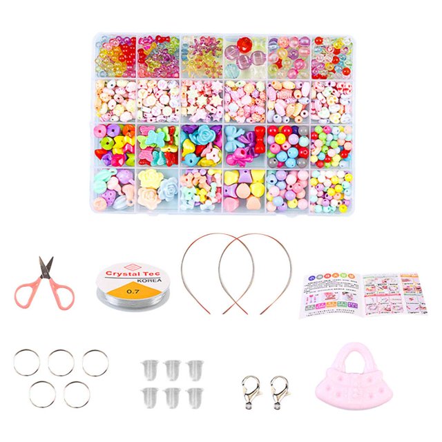 Abbracc Bracelet Making Kit, Jewelry Making Beads Bracelet DIY Craft Birthday Gift Set Large