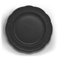 thumbnail image 1 of Assiette à dîner BU Scallope 10.5 pouces Noir, 1 of 2