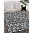 thumbnail image 3 of Ahgly Company Tapis d'Intérieur Lavable en Machine Carré Gris Foncé, 6 Pieds Carré, 3 of 7
