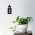 thumbnail image 2 of Village Wrought Iron EO-45 Étoile Sortie Housse-Noir, 2 of 3