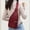 Red, variant on RKSTN Crossbody Bags for Women Travel Fashionable Chest Bag for Men Women Lightweight Large Capacity Fabric Waterproofing Sling Bag Convenient Front Pack Cross Body Bag for Woman