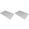 thumbnail image 1 of TASTAN Grilles de Refroidissement en Acier Inoxydable Grande Grille de Cuisson et de Refroidissement (Lot de 2) - Plateau de Grille Compatible Four pour Rôtir, Griller, Biscuits et Pain / Lave-Vaisselle, Noir, 1 of 5