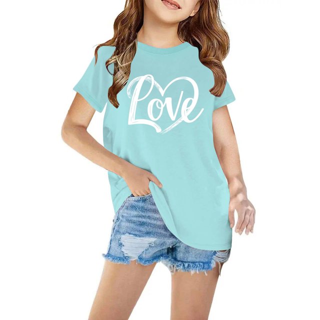 RXIRUCGD T-shirt Imprimé Halloween pour Enfants Garçons Filles Mode Mignon Col Rond Manches Courtes (Bleu, Taille: 4 Ans)