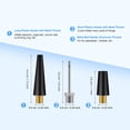 thumbnail image 2 of Fitness & Yoga Air Needle Inflator Nozzles Adapter Needle Set for Football and Basketball, 2 of 7