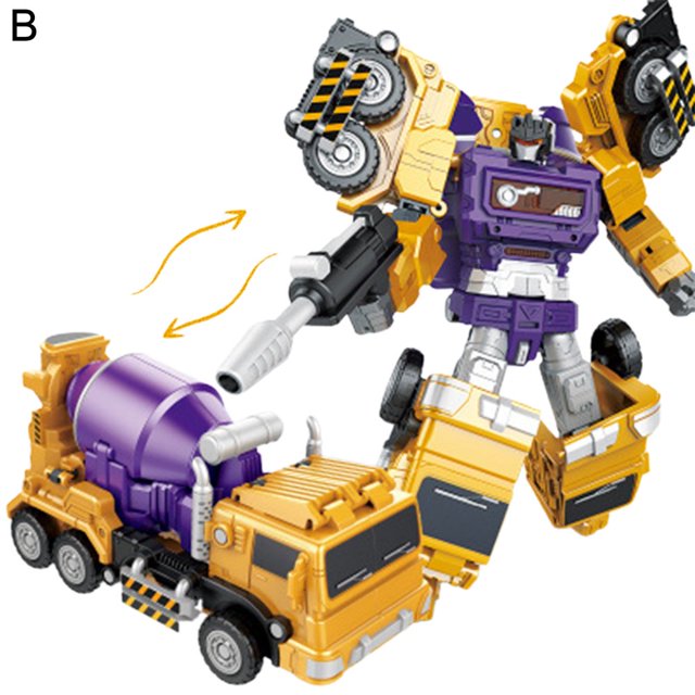 Voiture de Transformation Finition Soignée Multiples Façons de Jouer ABS Voiture Robot de Déformation pour Enfants