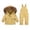 Yellow, variant on LIJCC Toddler Girl Winter Snowsuit 2Pcs Kids Puffer Down Jacket Hooded Coat + Fur Snow Bib Pants Kids Windproof Waterproof Skiing Suit Clothes