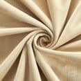 thumbnail image 3 of Innerwin Rideaux Protection UV Occultants Écoénergétiques Luxe à Oeillets Couleur Unie Rideaux Fenêtre Jaune Pâle L:52"Xh:84 Pouces, 3 of 3