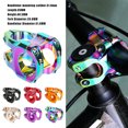 thumbnail image 3 of mmirethe Mountain Bike Handlebar - Durable And Lightweight For Easy Maneuvering Adjustable Bike Handlebar black 1Set, 3 of 6