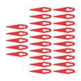 thumbnail image 4 of Plastic Trimming Blade, 25PCS Lawn Mower Replacement Blades Lightweight  For Garden Devices Red, 4 of 8