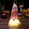 thumbnail image 3 of FAROOT Cartoon Christmas Forest Elder Doll Decoration with LED Lights, 3 of 7
