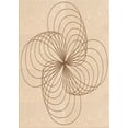 thumbnail image 1 of Ahgly Company Machine Washable Indoor Rectangle Transitional Moccasin Beige Area Rugs, 2' x 5', 1 of 7