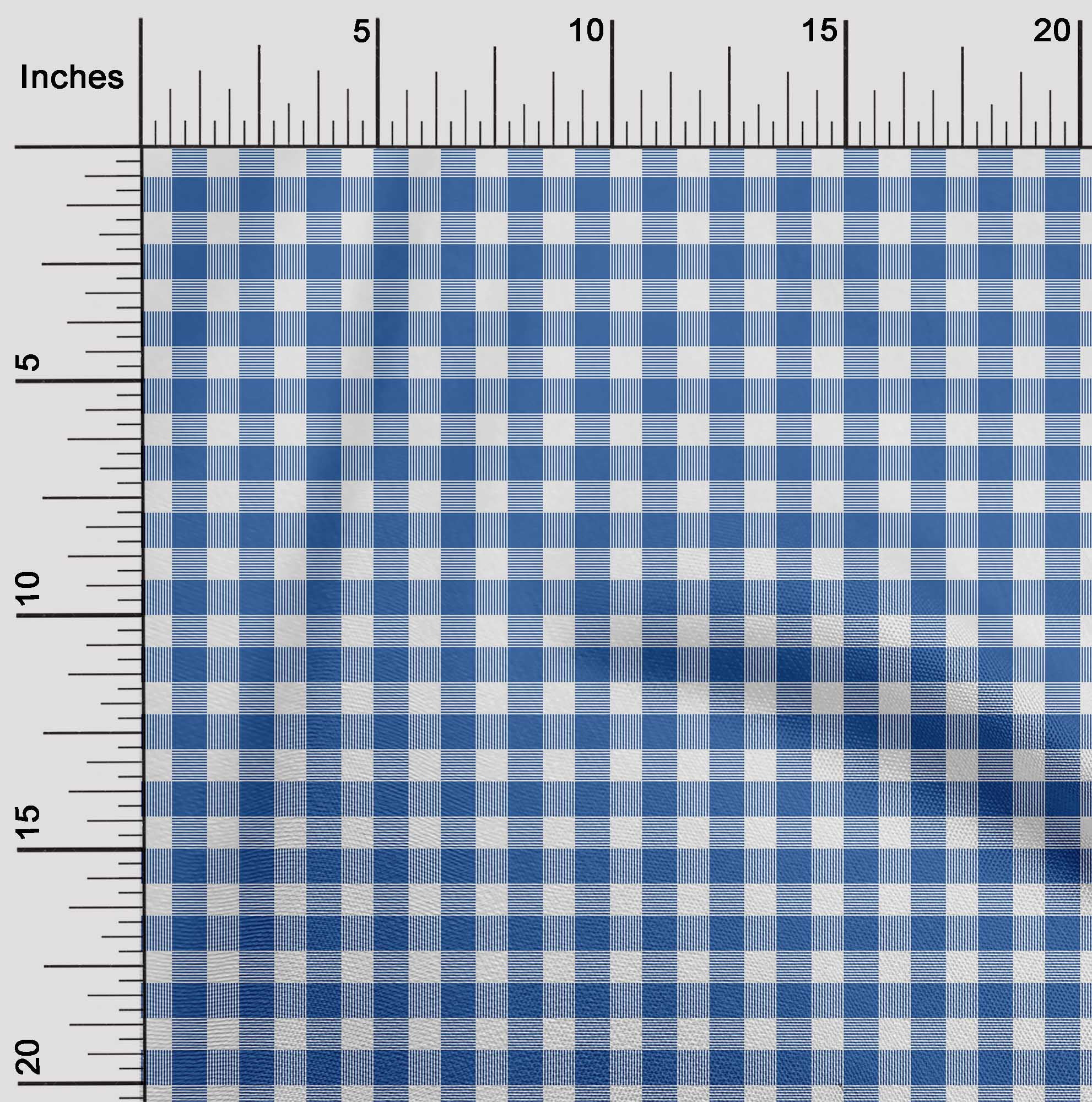 oneOone Cotton Flex Fabric Gingham Check Fabric Prints By Yard 40 Inch Wide