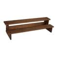 thumbnail image 3 of serony Wooden Display Riser Shelf Collectibles is made Display Stand for Dolls Figures Toys 2 Layer 40cm, 3 of 6