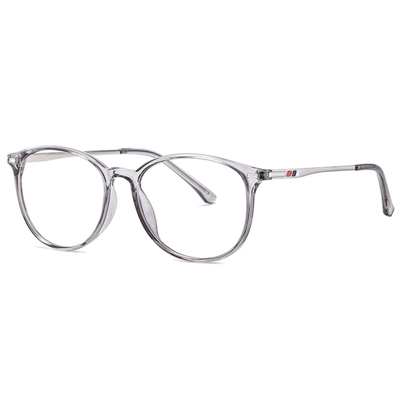 Fashion Anti-blue Light Glasses Literary Style Students Plain Glass Spectacles Metal Frame Computer Eye-protection Glasses