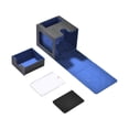 thumbnail image 3 of Tachiuwa Card Deck Box Card Carrying Organiser Case Trading Cards Case for 100+ Cards Blue Black, 3 of 8