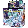 thumbnail image 2 of Pokemon Jeu de Cartes à Collectionner : Épée & Bouclier (SWSH6) Booster Pack Cooling Reign 10 Cartes par Pack, 2 of 2