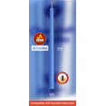 thumbnail image 4 of Ner Mitzvah Longues Bougies Bleues, 45pk, 4 of 4