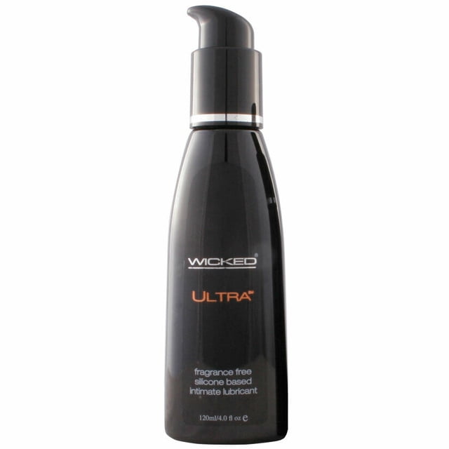 Wicked Ultra Silicone Based Paraben-Free Personal Lubricant, 4 fl oz
