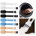 thumbnail image 3 of Kitchen Tableware Coffee Spoon With Grinder Brush 6 Pcs 2 In 1 Brush For Cleaning Machines & Scooping Tea Powder Coffee Tool For Home Kitchen Café, Kitchen Tableware, 3 of 7