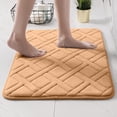 thumbnail image 1 of TopLLC Bathroom Rugs, Home Bathroom Absorbent Floor Mat Is Machine Washable Soft Comfortable And Quickly Absorbs Water Ensuring Stable And Non Slip Bathroom Floor Mat Chenille floor mats, 1 of 6