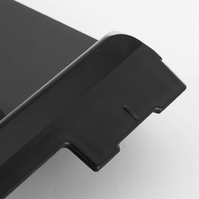 pitrice Support de Partition de Musique Mesurant 49,5 x 21 cm, Conçu pour un Usage sur Bureau de piano. un Accessoire d'Instrument Noir avec une Finition Lisse et un Rebord Surélevé pour Tenir Solidement la Partition. Idéal pour Libérer Vos Mains pendant la Pratique Ou la performance.