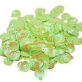 thumbnail image 2 of veasfak 15mm DIY Shell Loose Sequin Paillette Sewing Garment Embellishment Wedding Craft Green, 2 of 7