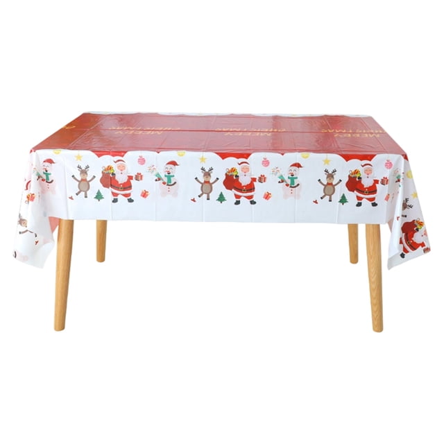 Table for Kitchen 220X137Cm/86.61X53.93In Christmas Tablecloth