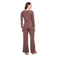 thumbnail image 3 of George Women's Two Piece Ribbed Pajama Set, 3 of 6