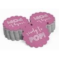 thumbnail image 2 of Inkdotpot Ready To Pop Baby Shower Bottle Tag Real Silver Foil Favor Hang Tags 100 Pack, 2 of 6