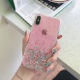 thumbnail image 4 of Clear Bling Glitter Phone Case for iPhone 11（6.1） Shining Sequin Soft Back Cover Case(Green), 4 of 8