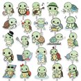 thumbnail image 2 of Cute Acrylic Turtle Retractable Badge Reel Rotating ID Badge Holder for Doctor Nurse Teacher Student, 2 of 4