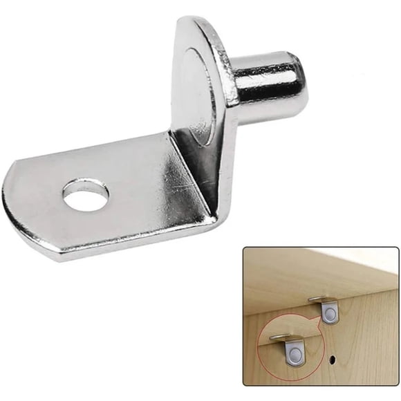 L Shaped Metal Shelf Support Brackets for Cabinet And Bookcase