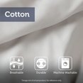 thumbnail image 3 of Home Essence Eugenia 3 Piece Tufted Cotton Comforter Set, 3 of 9