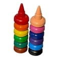 thumbnail image 2 of Clearance Sale! Dusknt Painting Crayons Fun Stationery Finger Crayon Set 12 Color Set, 2 of 9