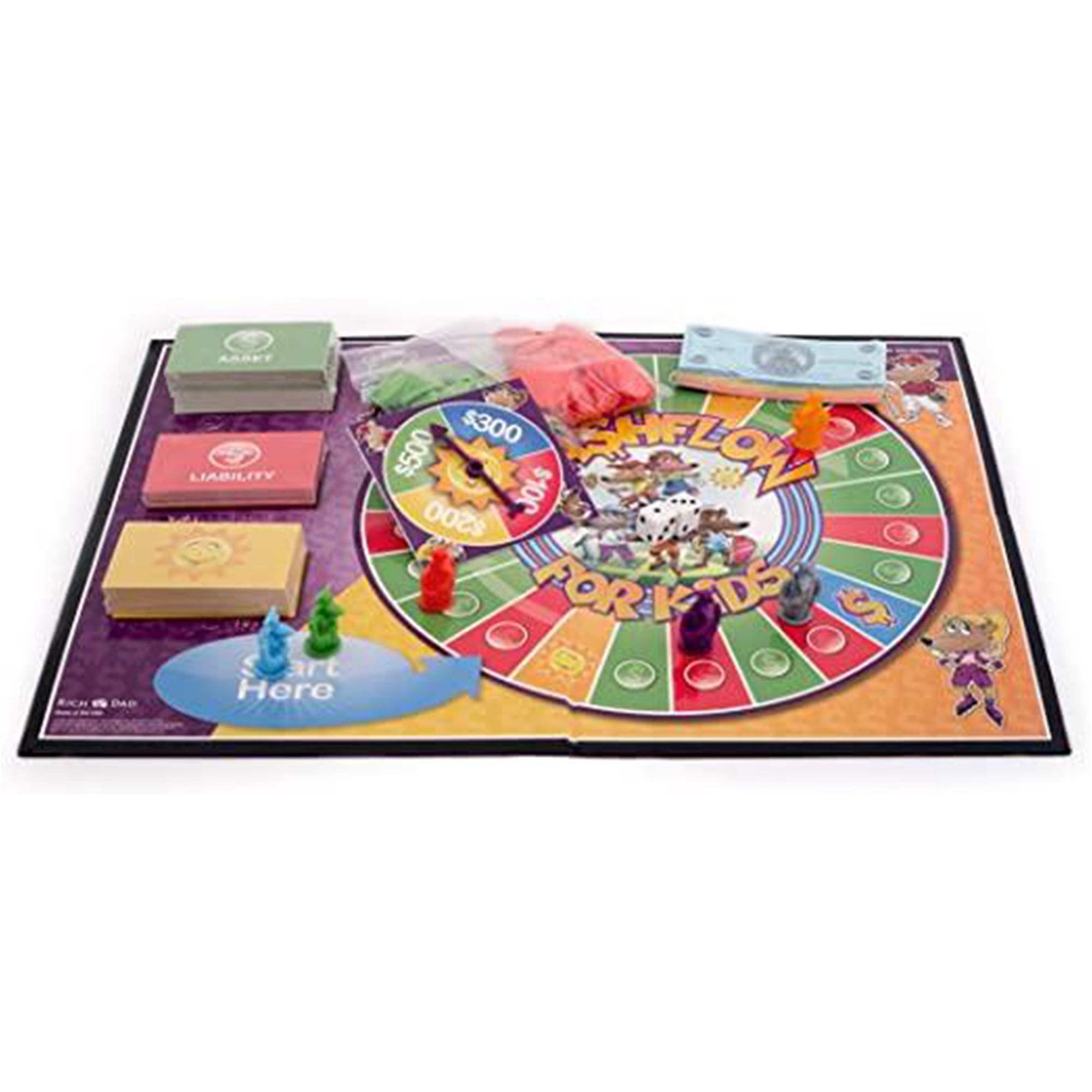 Rich Dad CASHFLOW for Kids, Educational Board Game for Children