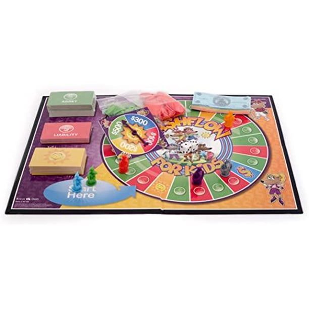Rich Dad CASHFLOW for Kids, Educational Board Game for Children
