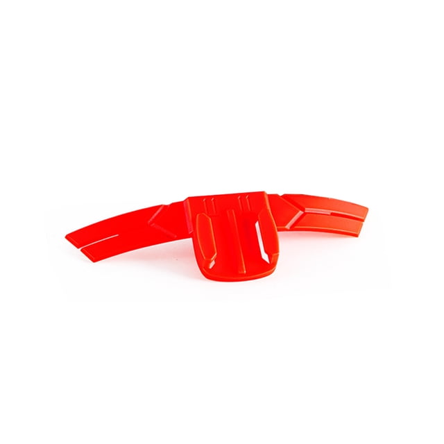 Wweixi Chin Stand Plastic Camera Face Support Portable Outdoor Sports Riding Holder Upgrade Holder Base Spare Red