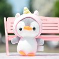 thumbnail image 4 of 4Pcs/Set Toy Innovative Lovely Soft Penguin Frog Animal Plush Doll for Gift, 4 of 9