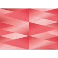 thumbnail image 1 of Ahgly Company Tapis d'Intérieur Rectangulaire Transitionnel Lavable à la Machine, Corail Clair Rose, 2 Pieds x 3 Pieds, 1 of 7