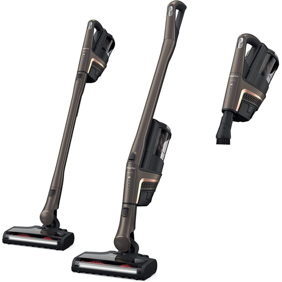 Miele Triflex HX2 Pro Cordless Stick Vacuum Cleaner with patented 3-in-1 design LED Light Mini Electrobrush Digital Efficiency Motor Extra Rechargeable Battery - Infinity Gray - 5 Year Warranty