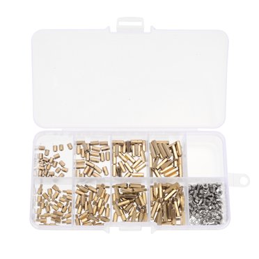 MasteelfCA 1 Box of 300Pcs Standoff Kit Screw Nut Assortment Kit Portable Fastening Parts
