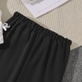 thumbnail image 4 of RXIRUCGD 2025 Vêtements d'Été pour Enfants Mode Ensemble Deux Pièces Manches Courtes Col Rond Pantalon Décontracté, 4 of 4
